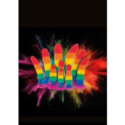 TOY JOY Pride Rainbow Lover Dildo 8 Inch