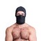 MR.B Maske "Ninja" aus Lycra schwarz