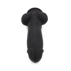 KIOTOS Cox 045 Dildo aus Silikon &Oslash; 4,00 x 23 cm Schwarz