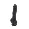 KIOTOS Cox 045 Dildo aus Silikon &Oslash; 4,00 x 23 cm Schwarz