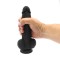 KIOTOS Cox 045 Dildo aus Silikon &Oslash; 4,00 x 23 cm Schwarz