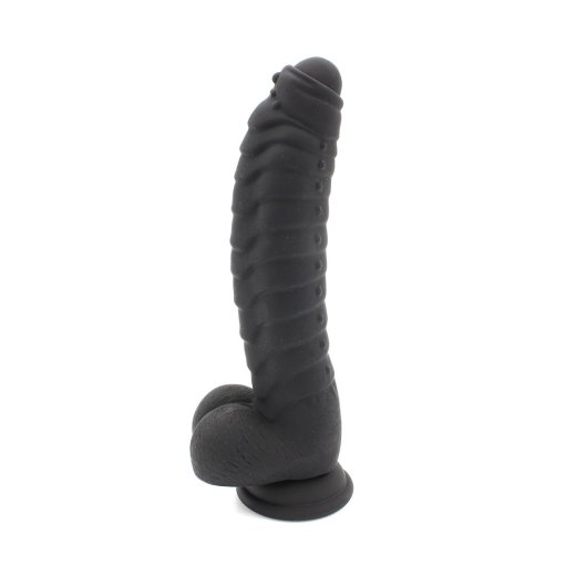 KIOTOS Cox 044 Dildo aus Silikon Ø 5,00  x 22 cm Schwarz