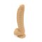 KIOTOS Cox 044 Dildo aus Silikon &Oslash; 5,00 x 22 cm Beige