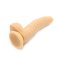 KIOTOS Cox 044 Dildo aus Silikon &Oslash; 5,00 x 22 cm Beige