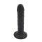 KIOTOS Cox 040 Dildo aus Silikon &Oslash; 3,00 x 18,0 cm Schwarz