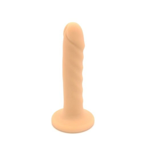 KIOTOS Cox 040 Dildo aus Silikon Ø 3,00  x 18,0 cm Beige