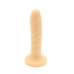 KIOTOS Cox 040 Dildo aus Silikon Ø 3,00  x 18,0 cm Beige