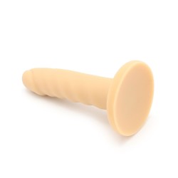 KIOTOS Cox 040 Dildo aus Silikon Ø 3,00  x 18,0 cm Beige