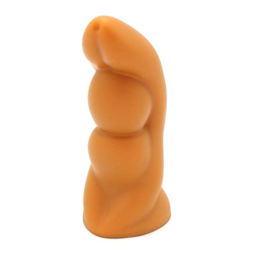 KIOTOS GOLDPLAY Dildo Alien XXL aus Soft Silikon Ø 5,0 - 9,0  x 28,0 cm Golden