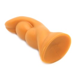 KIOTOS GOLDPLAY Dildo Alien XXL aus Soft Silikon &Oslash; 5,0 - 9,0  x 28,0 cm Golden