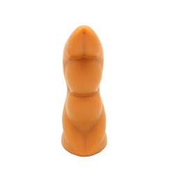 KIOTOS GOLDPLAY Dildo Alien L aus Soft Silikon Ø 3,8 - 7,0  x 22,0 cm Golden