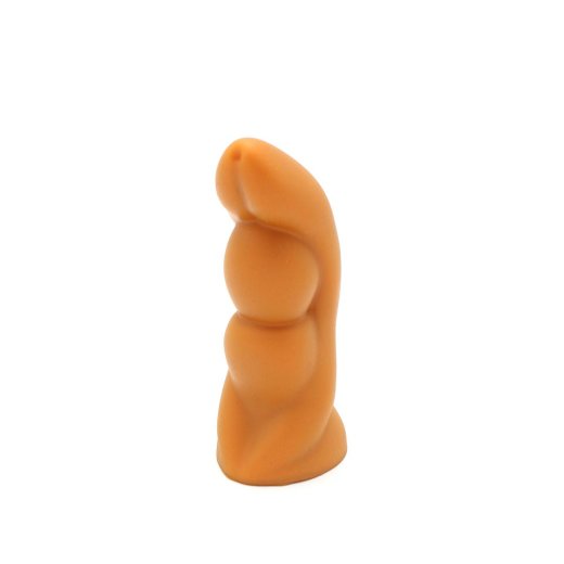 KIOTOS GOLDPLAY Dildo Alien M aus Soft Silikon Ø 3,3 - 5,8  x 18,0 cm Golden