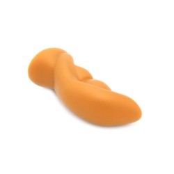 KIOTOS GOLDPLAY Dildo Alien M aus Soft Silikon Ø 3,3 - 5,8  x 18,0 cm Golden