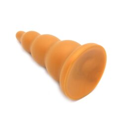KIOTOS GOLDPLAY Plug Blob M aus Soft Silikon &Oslash; 2,5  - 8,5 x 20,0 cm Golden
