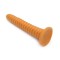 KIOTOS GOLDPLAY Dildo Ribbed L aus Soft Silikon Ø 5.5 - 6,5 x 35,0 cm Golden