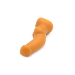 KIOTOS GOLDPLAY Dildo Dildo M aus Soft Silikon &Oslash; 4.0 - 5,0 x 16,0 cm Golden