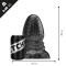 STRETCHR Ripple Analplug M &Oslash; 13,5 x 18.0 cm Schwarz Metall