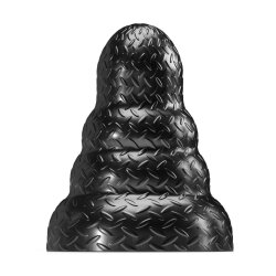 STRETCHR Tripole Analplug  XL &Oslash; 19,5 x 26.0 cm Schwarz Metall