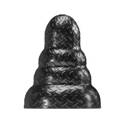 STRETCHR Tripole Analplug L &Oslash; 18,0 x 22.0 cm Schwarz Metall