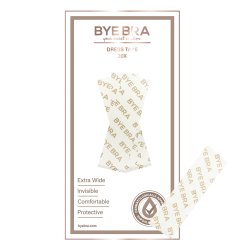 BYE BRA Dress Tape Transparent 8,2 x 2,3 cm 20 St&uuml;ck