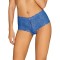 OBSESSIVE Bluellia Spitzen-Boyshorts Blau