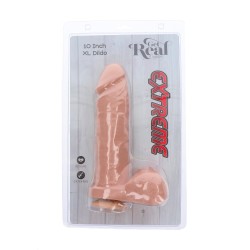 TOY JOY Get Real Dildo aus PVC Ø 6,0 x 25,5 cm XL Beige