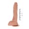 TOY JOY Get Real Dildo aus PVC Ø 7,5 x 35,0 cm XXXL Beige