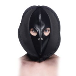 STRICT Maske mit Reisverschluss Bondage Gesichtsmaske...