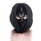 STRICT Maske mit Reisverschluss Bondage Gesichtsmaske Schwarz