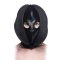 STRICT Zip Front Bondage Hood Schwarz