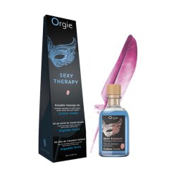 ORGIE Lips Massage Set mit Feder &amp; Zuckerwatte 100ml