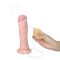 KIOTOS Cox Squirt 03 Dildo mit Spritz-Funktion 21.5 cm Beige