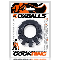 OXBALLS COCK-LUG Lugged Cockring Schwarz