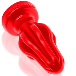 OXBALLS AIRHOLE-2 Finned Buttplug Rot