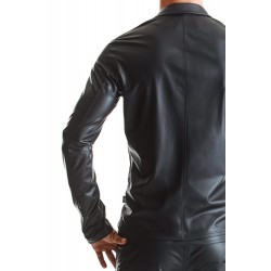 REGNES FETISH PLANET Jacke mit Netzeinlage Schwarz S