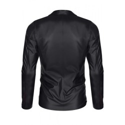 REGNES FETISH PLANET Jacke mit Netzeinlage Schwarz M