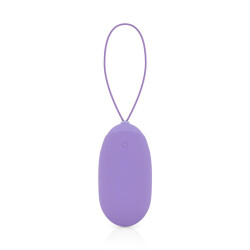 Luv Egg XL Vibrierendes Liebes-Ei mit Fernbedienung Violett