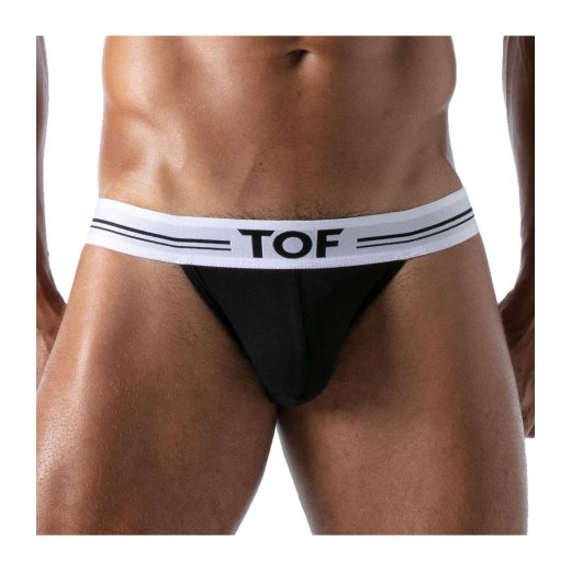 TOF French Jockstrap Schwarz