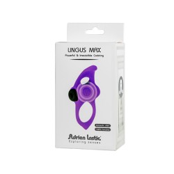 ADRIEN LASTIC Lingus Max Penisring mit Vibration Lila