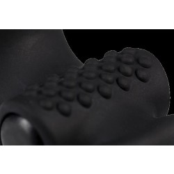 ADRIEN LASTIC Lingus Penisring mit Vibration Schwarz