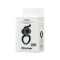 ADRIEN LASTIC Lingus Penisring mit Vibration Schwarz