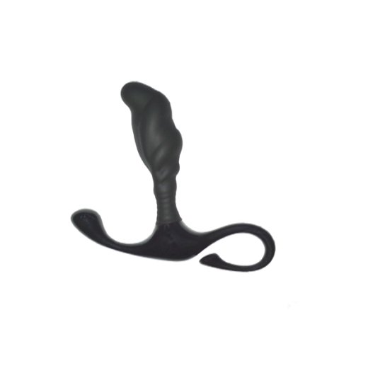 ALIVE Nero Double Massage Prostata Massager aus ABS & Silikon Schwarz