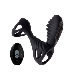 ADRIEN LASTIC Gladiator Penismanschette mit Vibration...