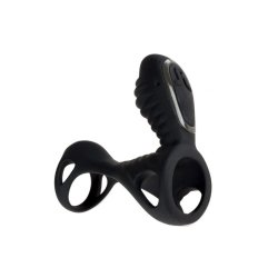 ADRIEN LASTIC Gladiator Penismanschette mit Vibration & Fernbedienung Schwarz