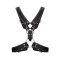 OUCH Harness Scottish aus Bonded Leder S/M Schwarz