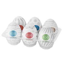 TENGA Egg Masturbator Variety Pack New Standard 6 Stück
