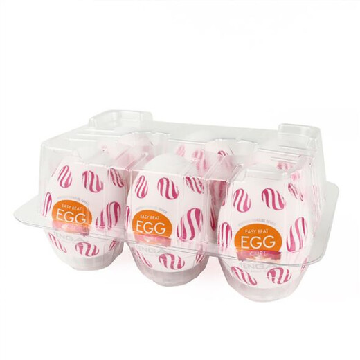 TENGA Egg Masturbator Wonder Curl Pack 6 St&uuml;ck