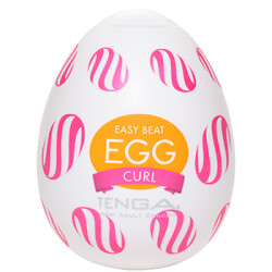 TENGA Egg Masturbator Wonder Curl Pack 6 St&uuml;ck