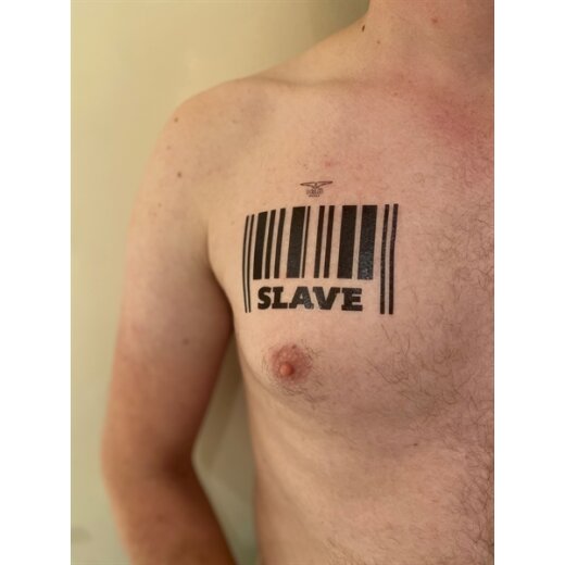 MR.B Temporary Tattoo Slave