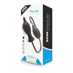 ZENN Anal Plug zum aufblasen Schwarz